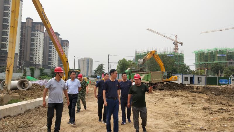 党组书记局长杜坤现场调研六安市城区水环境厂网河一体化综合治理ppp