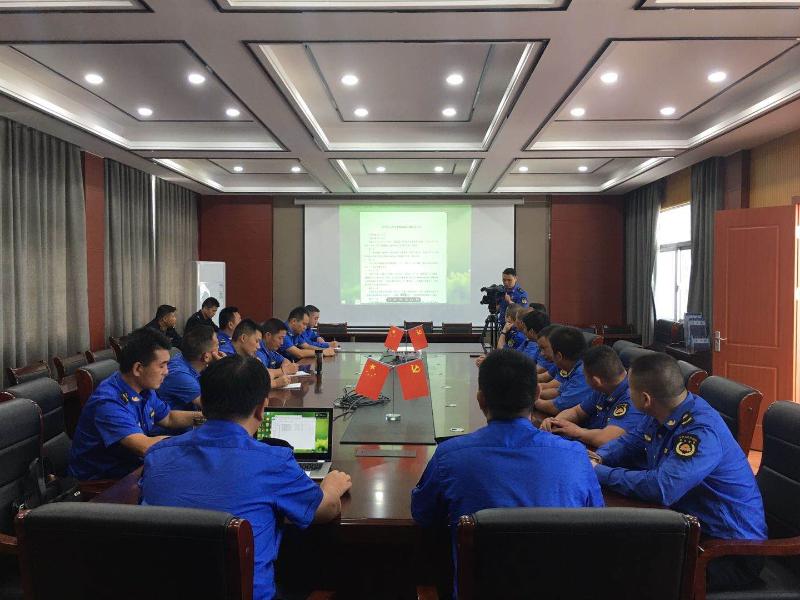 城管执法大队开展交通秩序管理业务培训_六安市城市管理行政执法局